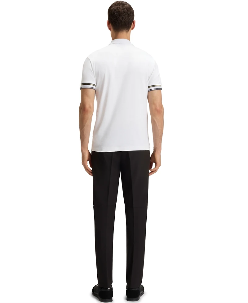 Boss by Hugo Men's Cotton Slim-Fit Polo Shirt