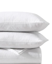 Vera Wang Cotton Voile Solid 3-Pc. Quilt Set