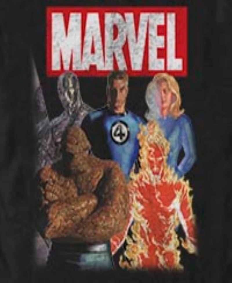 Fifth Sun Men's Marvel Team F4 Short Sleeve T-Shirt
