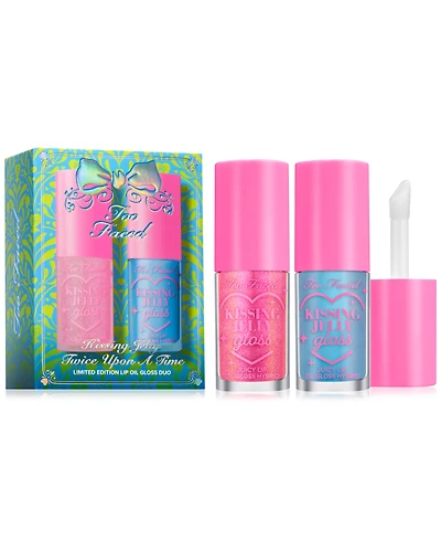 Too Faced 2-Pc. Kissing Jelly Twice Upon A Time Limited-Edition Lip Oil Gloss Set