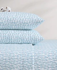 Tommy Bahama Home Cotton Percale 4 Piece Sheet Set