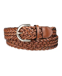 Cole Haan Women's Fully Adjustable Braided Leather Belt