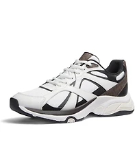 Michael Kors Men's Leo Suede Mixed-Media Trainers