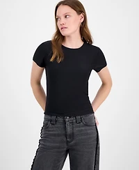 Hippie Rose Juniors' Short-Sleeve Crewneck Tee