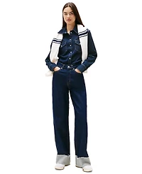 Tommy Jeans Claire High Rise Cuffed Wide-Leg