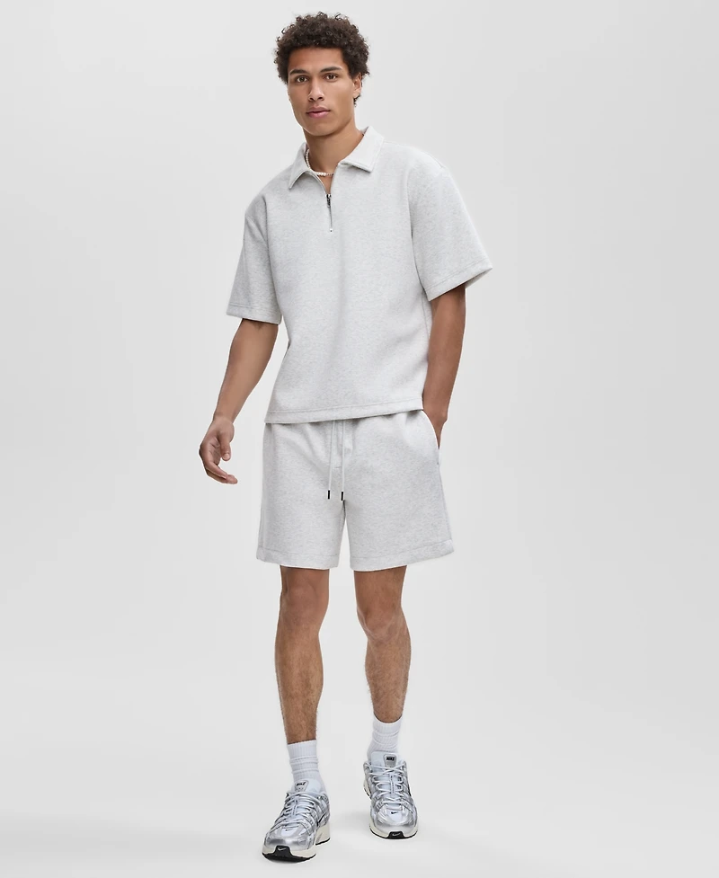 Mode of One Men's Heathered 7" Scuba Shorts, Macy's Exclusive