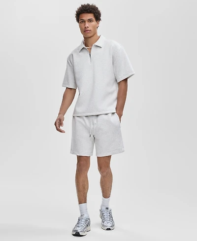 Mode of One Men's Heathered 7" Scuba Shorts, Macy's Exclusive