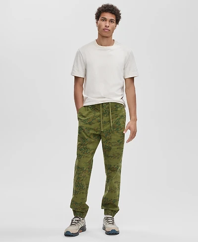 Mode of One Men's Camo-Print Jogger Pants, Macy's Exclusive