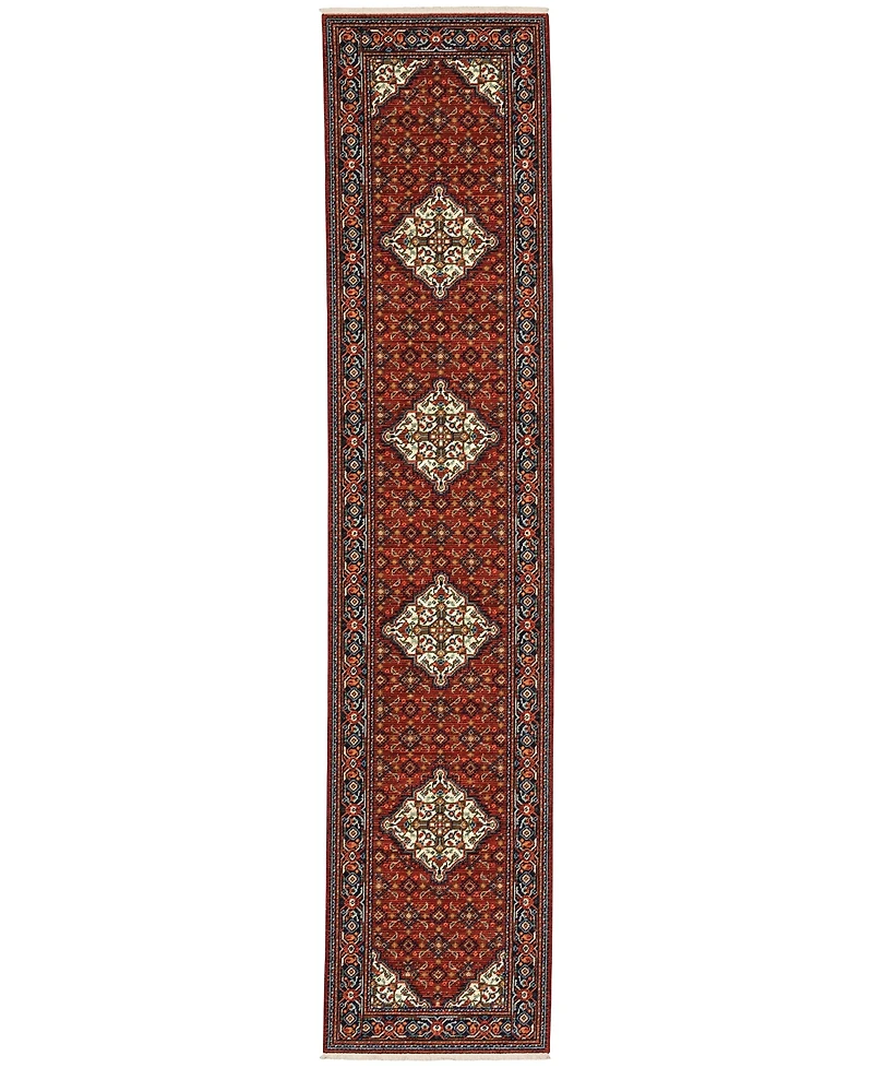 Oriental Weavers Lilihan 001C6 2'6"x12' Runner Area Rug