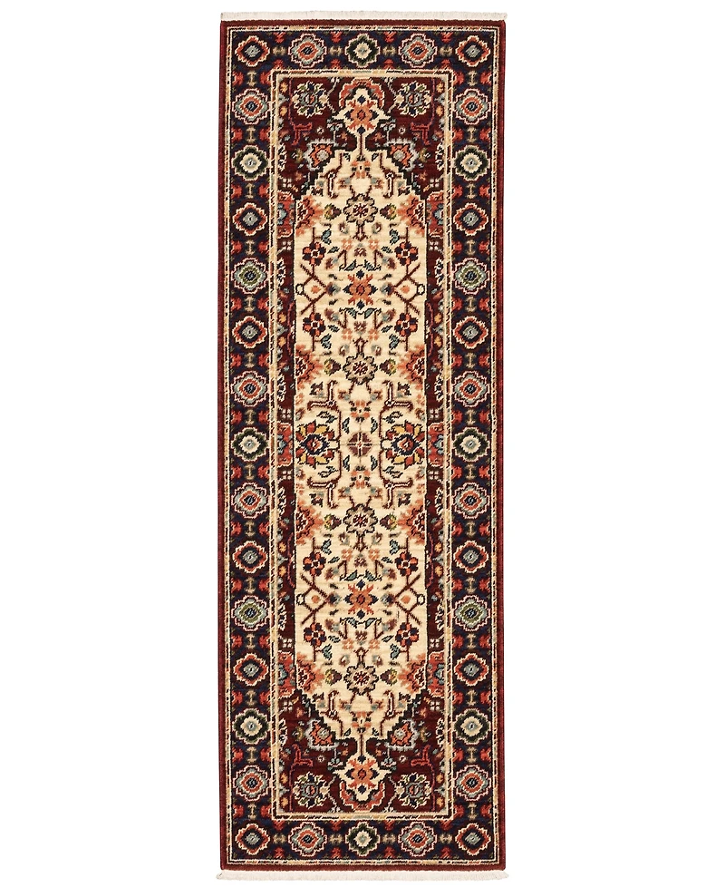 Oriental Weavers Lilihan 1802W 2'x6' Runner Area Rug
