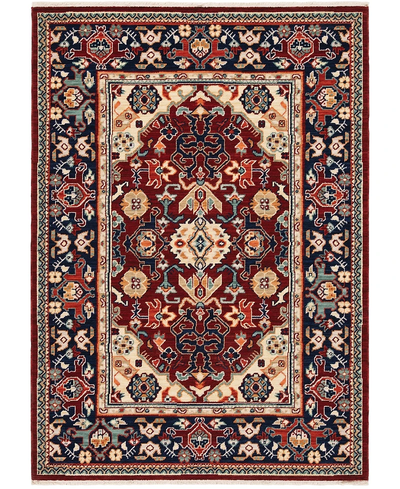 Oriental Weavers Lilihan 2062R 6'7"x9'6" Area Rug