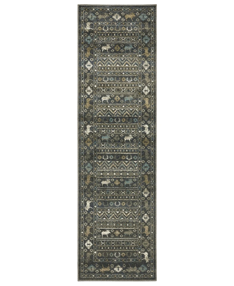 Oriental Weavers Venice 095E8 2'3"x7'6" Runner Area Rug