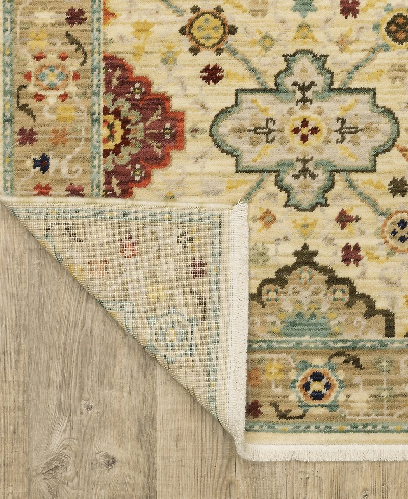 Oriental Weavers Lilihan 4601W 3'3"x5' Area Rug