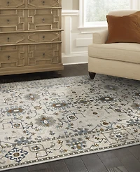 Oriental Weavers Ellington ELL10 3'10"x5'5" Area Rug