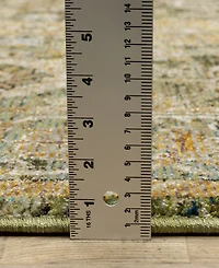 Oriental Weavers Andorra 2417B 2'6"x12' Runner Area Rug