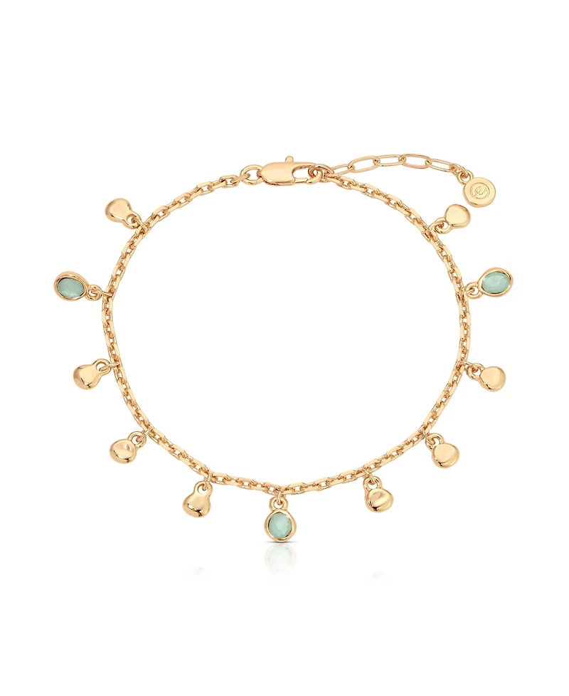 Ettika Sea Glass Anklet
