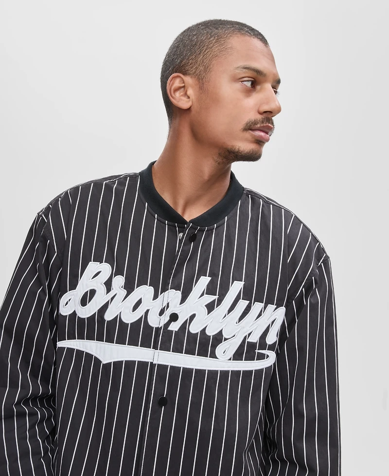 Mode of One Men's Long-Sleeve Pinstripe Shirt, Macy's Exclusive