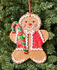 Holiday Lane Gingerbread Village Gingerbread Boy Ornament, Macy's Exclusive