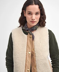 Barbour Women's Dulsie Faux-Fur Vest Liner
