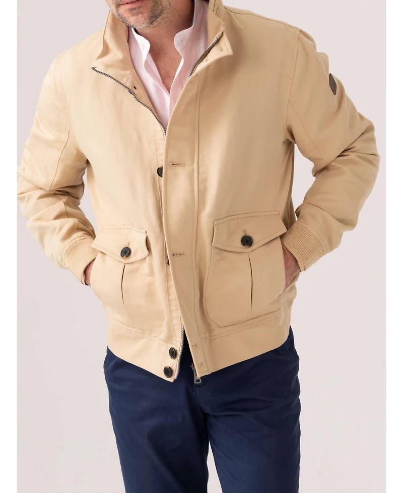 Koy Clothing Men's Bomber Style Ranger Jacket