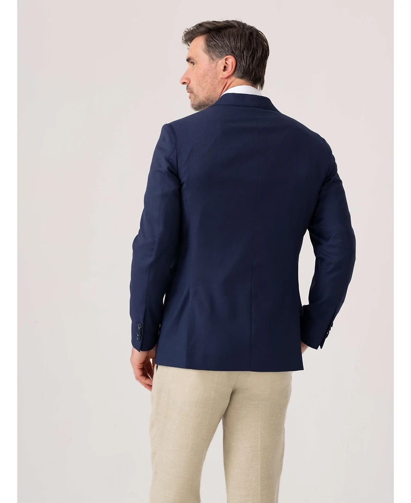 Koy Clothing Men's Classic Tailored Wool Blazer