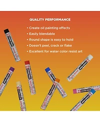 Sakura Cray-Pas Junior Artist Oil Pastels, 6 Sets of 12