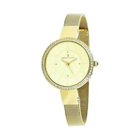 Christian Van Sant Women's Reign Gold tone Dial Watch - CV0224