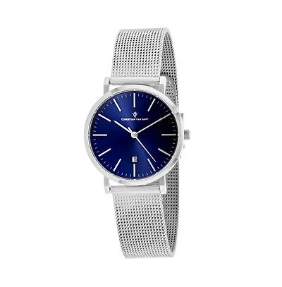 Christian Van Sant Women's Paradigm Blue Dial Watch