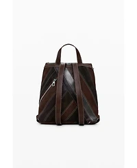 Desigual Women's Small backpack with straps and zippers