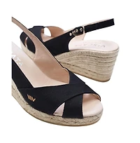 Viscata Llansa Canvas Espadrille Sandal Wedges