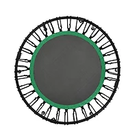 Zenova Rebounder Trampoline for Adults with Bungee Cords, Portable Fitness Exercise Mini Trampoline Without Handle