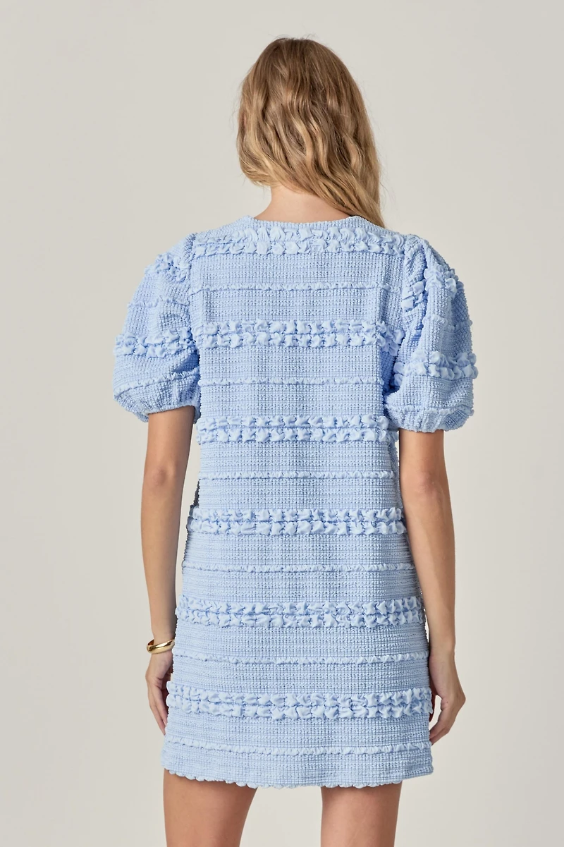 English Factory Women's Smocked Mini Dress