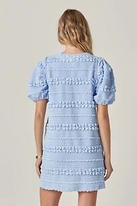 English Factory Women's Smocked Mini Dress