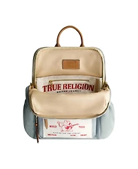 True Religion Buddha Pocket Denim Backpack
