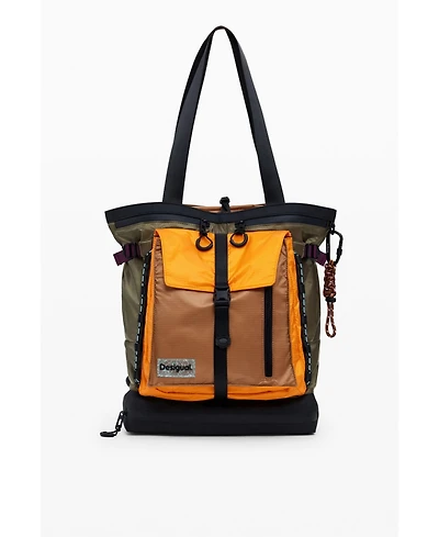 Desigual Women's Large nylon tote backpack