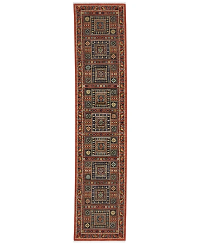 Oriental Weavers Lilihan 002C6 2'6"x12' Runner Area Rug