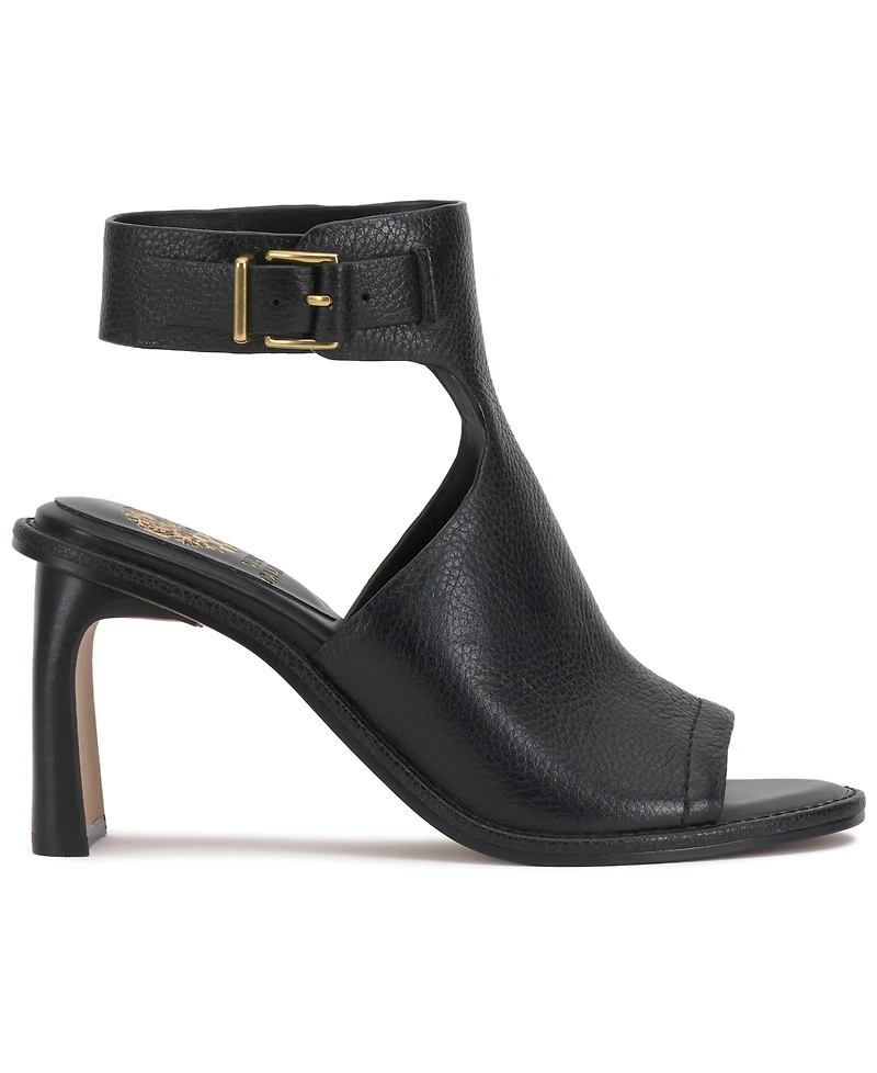 Vince Camuto Women's Faelan Ankle Strap Peep Toe High Heels