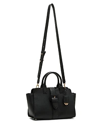 Anne Klein Covered Buckle with Convertible Strap Medium Satchel Bag