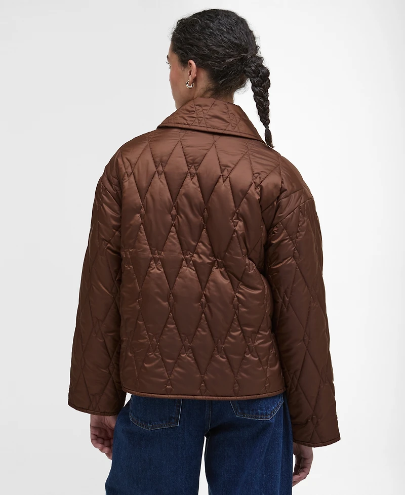 Barbour Women's Bernadette Collared Quilted Jacket