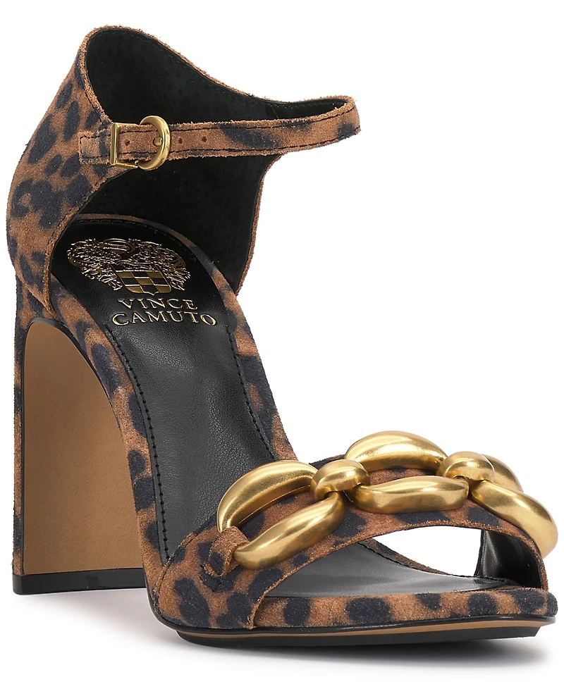 Vince Camuto Women's Aurelia Chain High Heel Dress Sandals