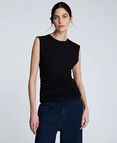 Kenneth Cole Women's Side-Ruched Tank Top