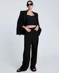 Kenneth Cole Women's Peak Lapel One-Button Blazer