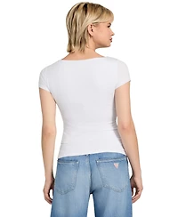 Guess Women's Joey Cutout Cap-Sleeve Top