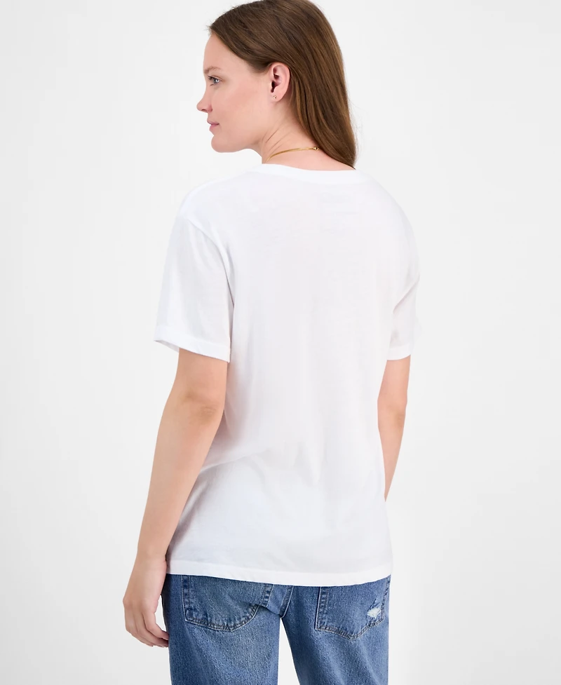 Lucky Brand Women's Coca Cola Summer Classic Crewneck T-Shirt