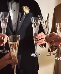 Waterford Lismore Diamond Toasting Flute 5.5 oz, Set of 2