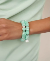 Ettika Saint Tropez Stretch Bracelet Set