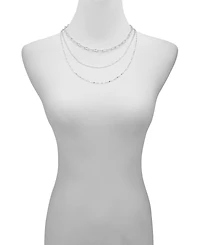 Vince Camuto Layered Chain Necklace Trio Set