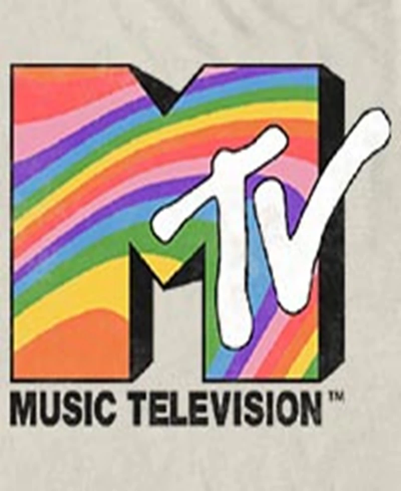 Fifth Sun Men's Rainbow Television Short Sleeve T-Shirt