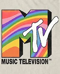 Fifth Sun Men's Rainbow Television Short Sleeve T-Shirt