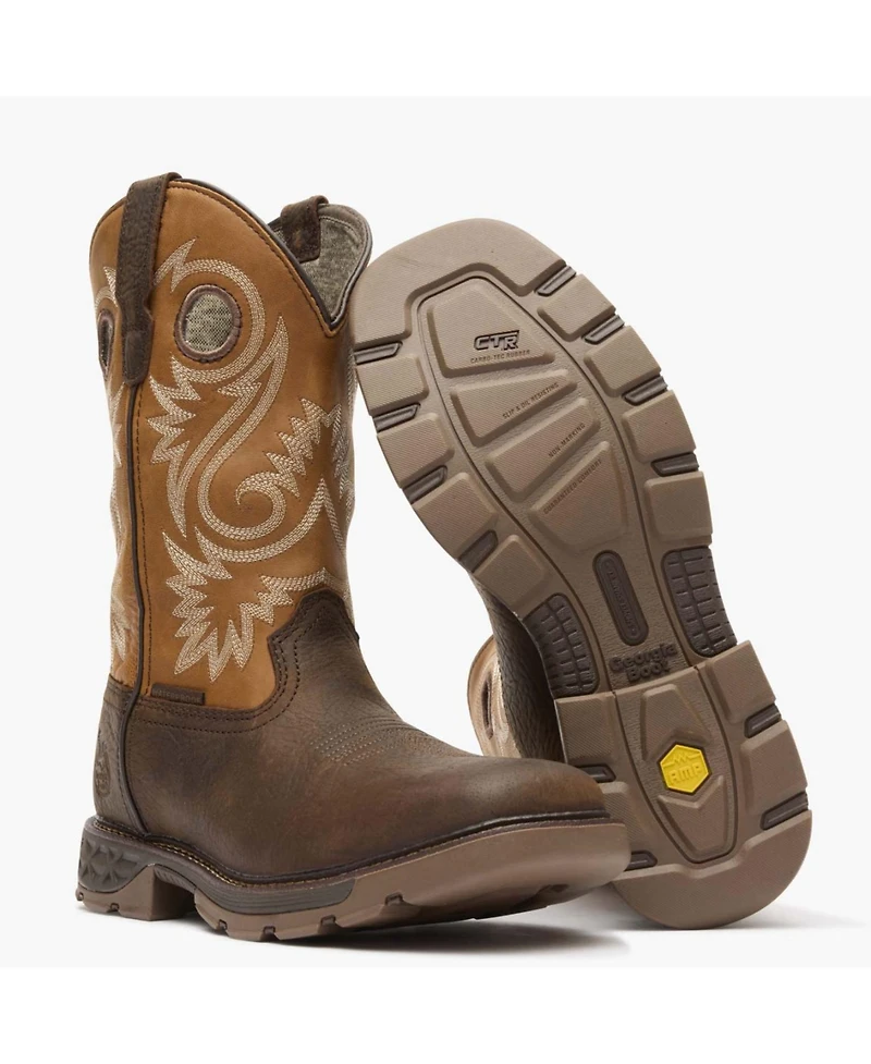 Georgia Boot Men's Carbo-Tec Flx 11" Waterproof Pull On Work